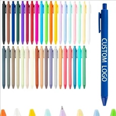 Colorful Vibrant Retractable Ballpoint Pens