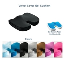 Cool Gel Memory Foam Tailbone Coccyx Seat Cushion