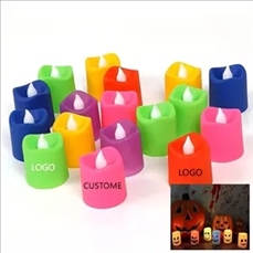 Coulorful LED Electronic Halloween Candle Light