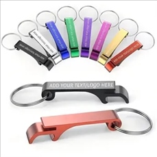 Creative Beer Metal Bottle Opener Keychain