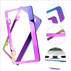 Custom License Plate Frame Custom License Plate Frame