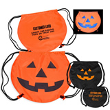 Custom Pumpkin Drawstring Bag