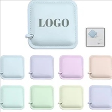 Customizable leather flexible automatic measuring tape
