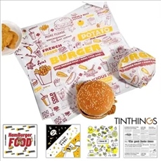 Customized Printed Food Wrapper Paper