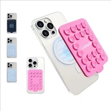 Double side silicone suction phone case
