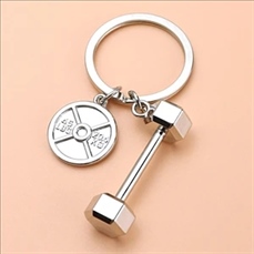 Dumbbell keychain Dumbbell keychain