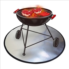 Fireproof Fire Pit Mat