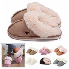 Fluffy Soft Warm Home Plush House Slippers