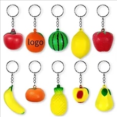 Fruit Vegetable Key Chain Ring