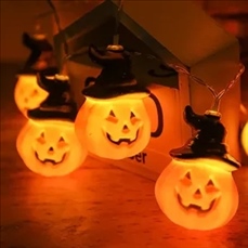Halloween pumpkin lights