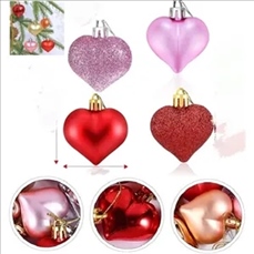Heart Ball Ornaments