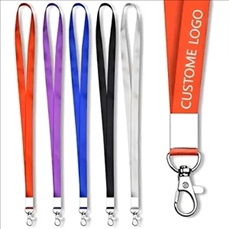 Holding artificial card polyester lanyard with LOGO