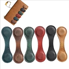 Magnetic PU Bookmark With Vintage Style
