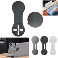 Magnetic foldable phone holder for computer or desktop