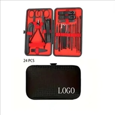 Manicure Pedicure Kit tainless Nail Clipper Set 24Pcs