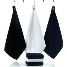 Microfiber Golf Towel W/Hook