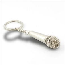 Microphone Keychain