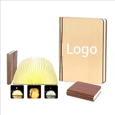 Mini Magnetic Folding Book Lamp with USB Rechargeable