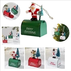 Mini Mailbox Christmas Tree Hanging Decorations