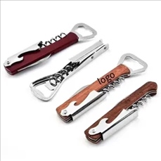 Multifunctional  Wooden wine bottle opener