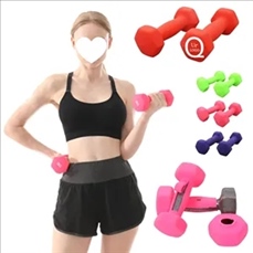 Neoprene Coated Dumbbell Hand Weight Set