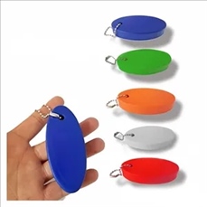 Oval Floater Key Tag