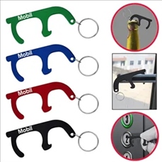 PPE Hygiene Door Opener Closer No-Touch w/ Key Chain PPE Hygiene Door Opener Closer No-Touch w/ Key Chain