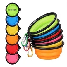 Plastic Pet Collapsible Bowls