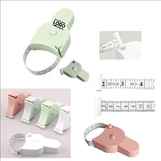 Plastic measuring tape for waist measurement