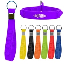 Push Pop Stress Reliever Keychain Push Pop Stress Reliever Keychain