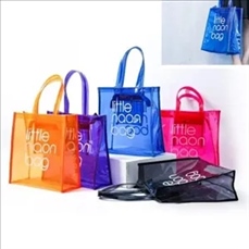 Pvc shopping tote bag
