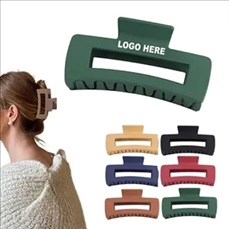 Rectangular Claw Hair Clip