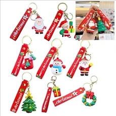 Santa  Creative Cartoon Keychain Santa  Creative Cartoon Keychain