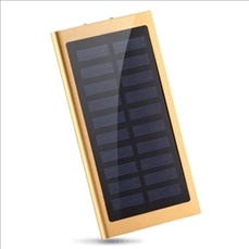Solar Charge Power Bank- 4000mAh with 2 USB Ports