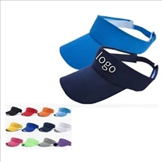 Sport Sun Visor Hats Cotton Empty Top Baseball  Cap