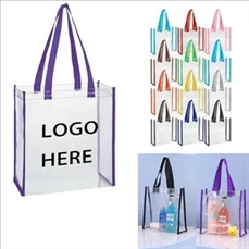 Stadium Approved Clear Transparent PVC Tote Bag
