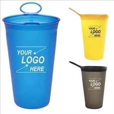Tpu Running Water Cup Foldable Reusable Protable Mug For Run Tpu Running Water Cup Foldable Reusable Protable Mug For Run