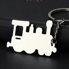 Train keychain