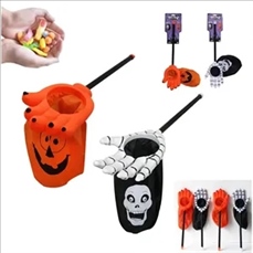 Trick or Treat Skeleton Hand Candy Bag Trick or Treat Skeleton Hand Candy Bag