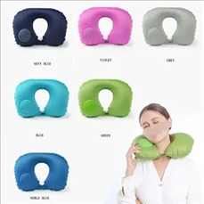 U Shape Inflatable Press Pump Pillow