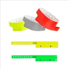 Vinyl Cash 2-Tab Wristband