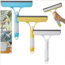 Window Wiper with Sprayer, Glass & Windshield Cleaning Tool