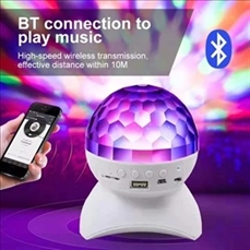 Wireless Projection Light Magic Ball Disco Speaker