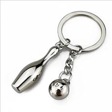 bowling key chain