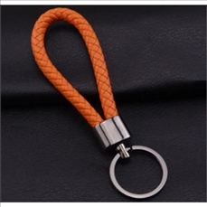 braided leather keychain braided leather keychain
